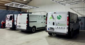 Fahrzeugflotte Aviramax Montage
