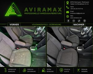 Vorher Nachher Bild Innenreinigung